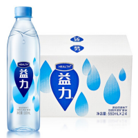 益力天然矿泉水550ml*24瓶整箱装外出家庭健康饮用水