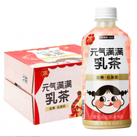 元气森林乳茶厚乳桃桃原味奶茶450ml*12整箱