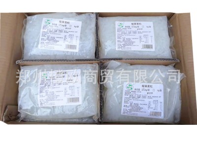 椰申椰果粒整箱1kgX20包即食水晶果水果捞冰粥甜品奶茶