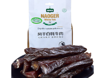 天祝白牦牛肉干200g风干 休闲冷吃 耗牛零食