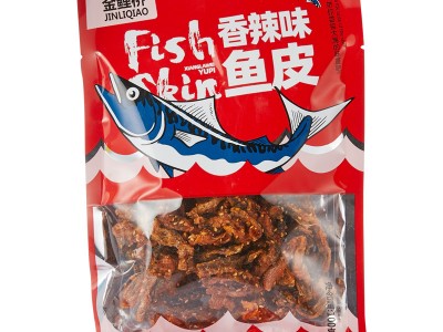 香辣味鱼皮烧烤味孜然味鱼皮