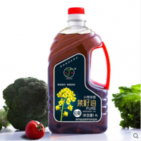 菜籽油农家自榨1.8L物理压榨浓香小瓶装压榨纯正天然食用油