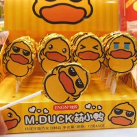 怡浓小黄鸭巧克力跳跳糖M.duck力12g*32支/盒