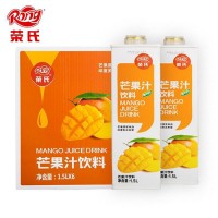 荣氏芒果汁饮料1.5L 6瓶装整箱