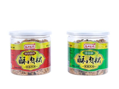 经典盛香脆酥金丝肉松100g罐装零食无油寿司纯猪肉丝
