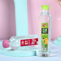 顶真蜜桃味柠檬味果味苏打水弱碱性纯净水饮料 420ml