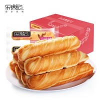 乐锦记手撕面包750g整箱 营养早餐点心口袋小面包