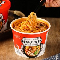 趣回味超大桶砂锅土豆粉免煮冲泡方便速食零食