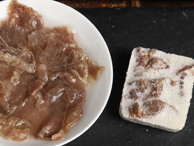 FD冻干牛肉片冷冻干燥肥牛卷便食品