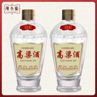 粤小福高粱光瓶酒52度浓香型纯粮500ml