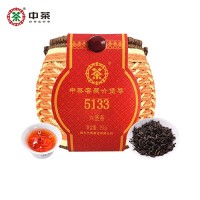 中茶六堡茶 广西梧州窖藏5133 箩筐装250g