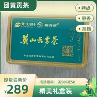 团黄 英山云雾茶高档盒装送礼 清鲜回甜