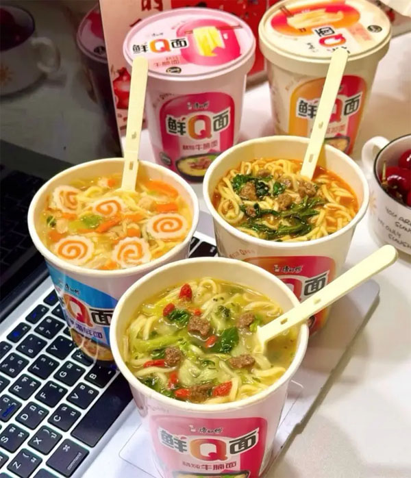 康师傅鲜Q面
