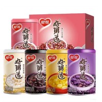 银鹭 好粥道280g*12罐整箱 八宝粥罐装混合口味速食早餐