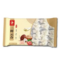 三全 速冻半成品云吞 早茶酒楼广式三鲜云吞
