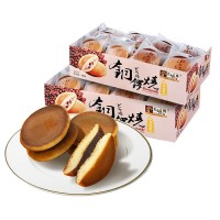 美味栈红豆铜锣烧夹心酱包 休闲零食早餐糕点240g